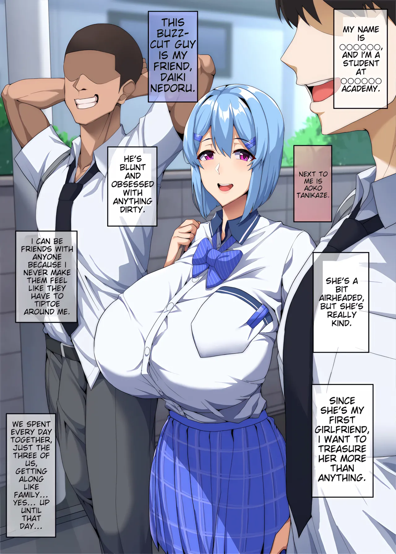 Boku ga fuan ni sa setakara page 1 full