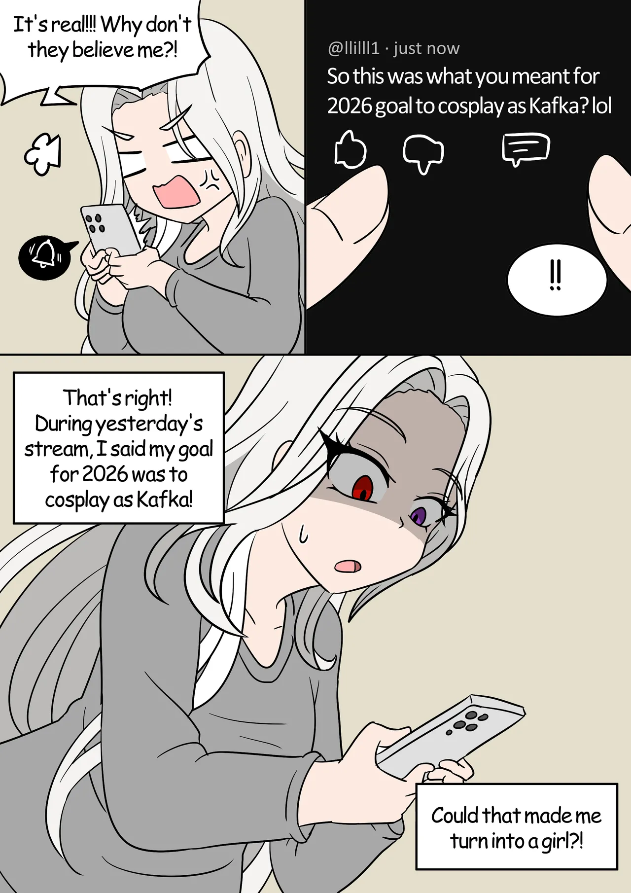 Waking up as OC page 6 full