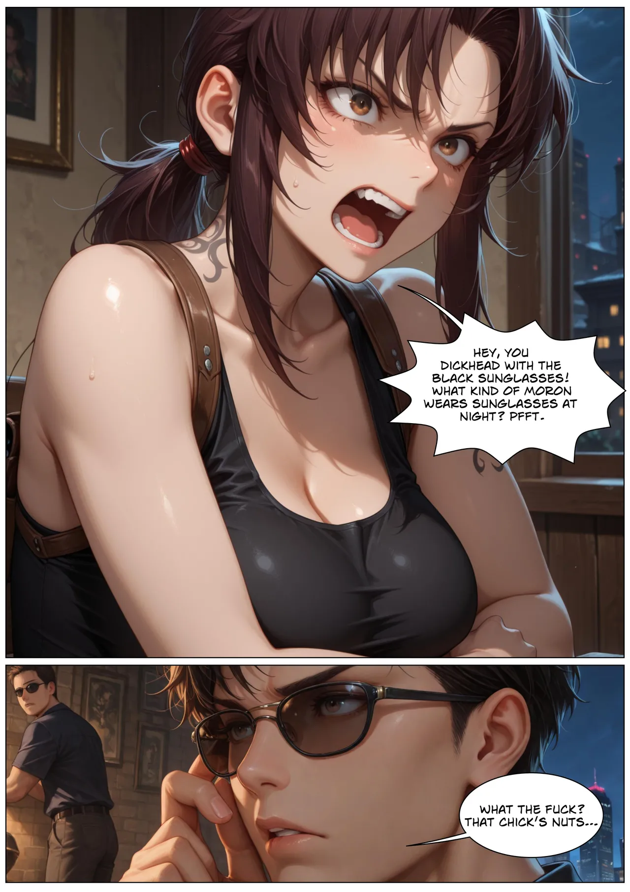 Revy Needs a Dick -- page 4 full