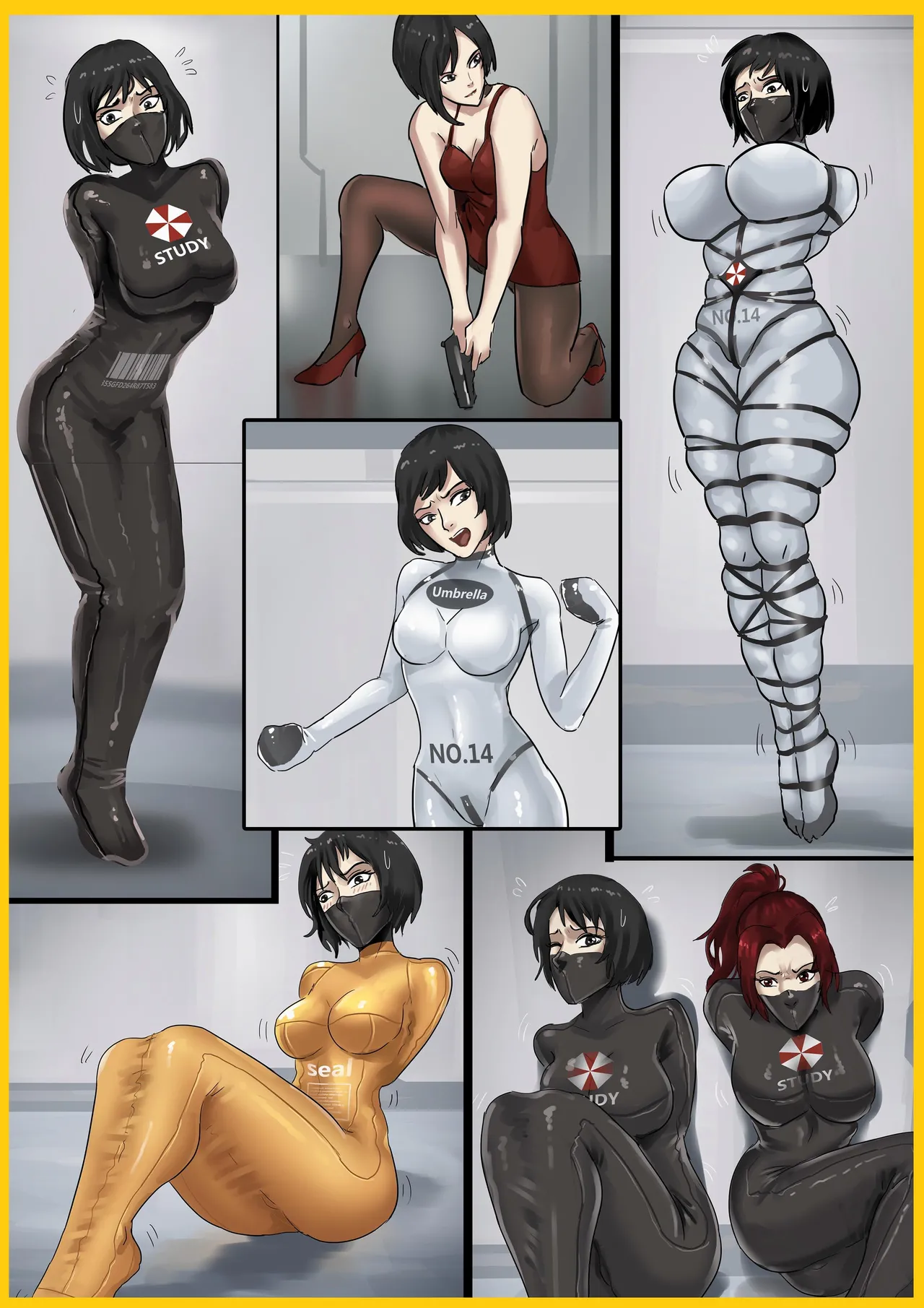 生化危机——绝美全包女囚 01-04 page 1 full