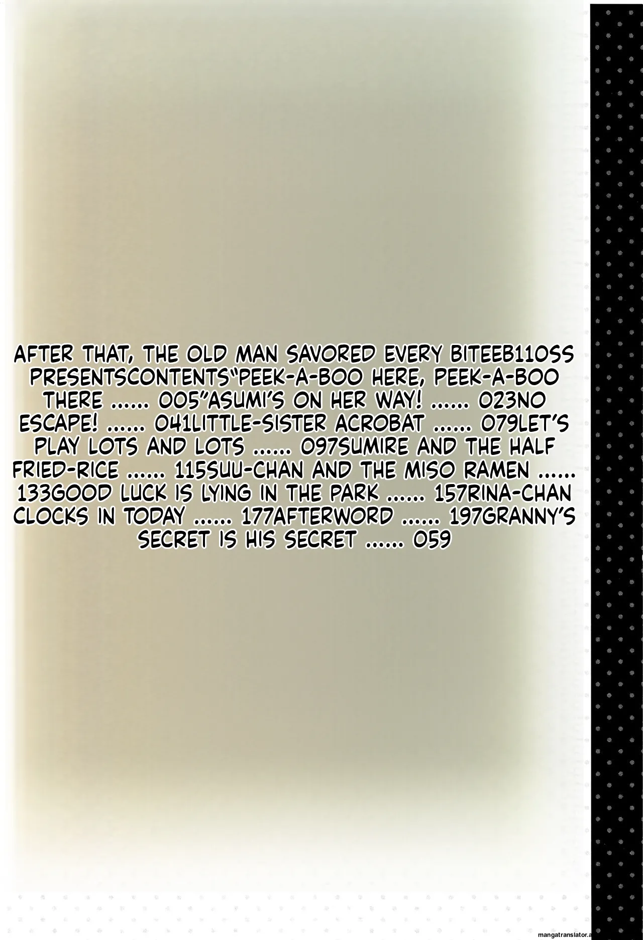 Kono Ato Ojisan ga Oishiku Itadakimashita MTL page 5 full