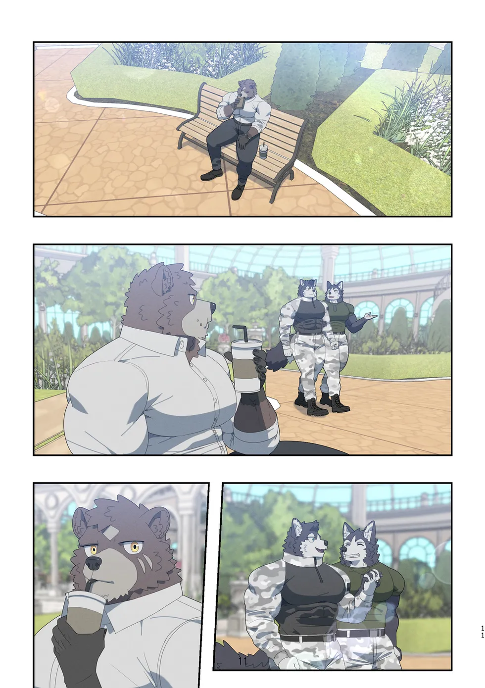 December, Twilight, Snowflake page 8 full