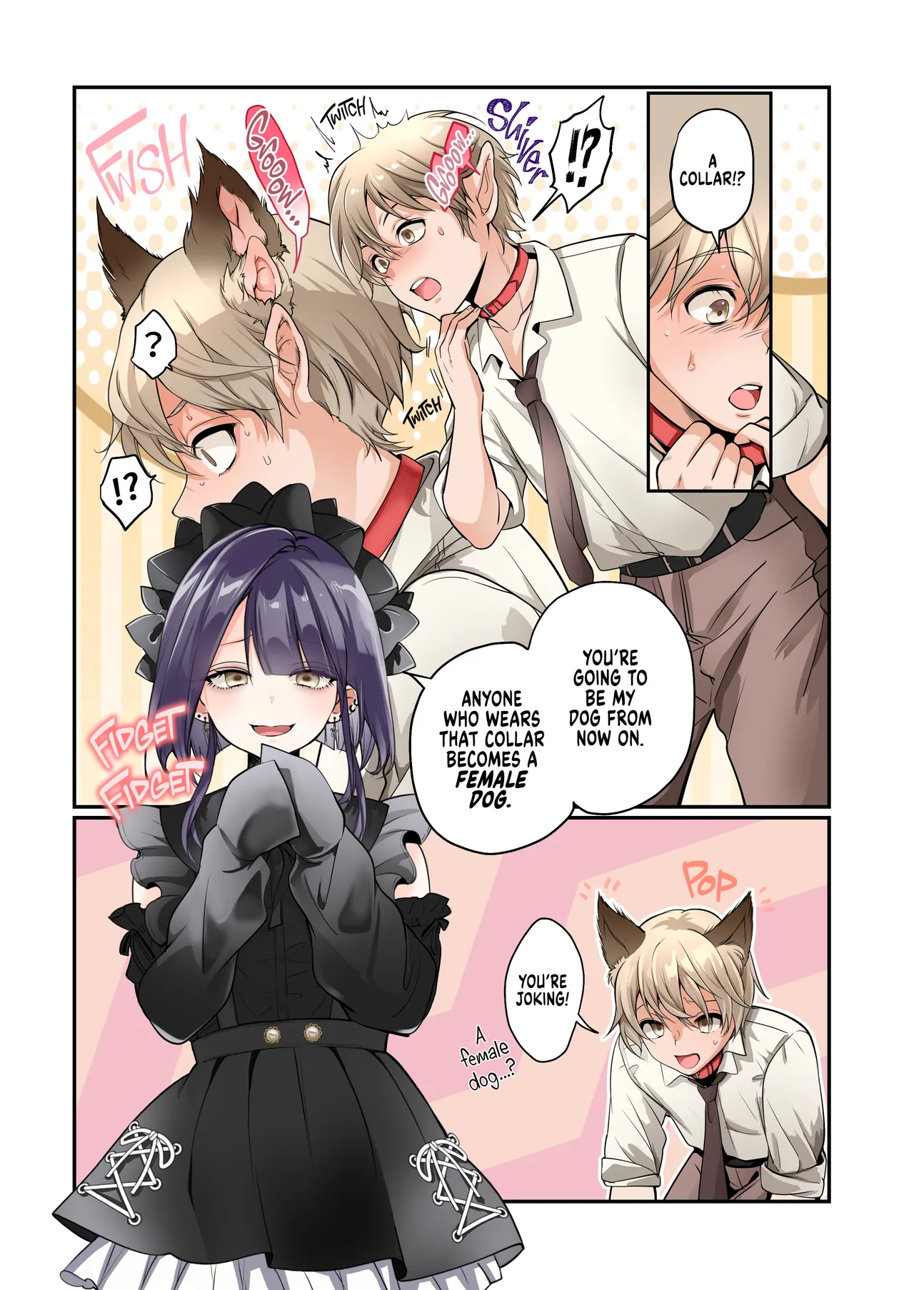 Mesu Inu-ka no Kubiwa | Bitchification Collar page 4 full