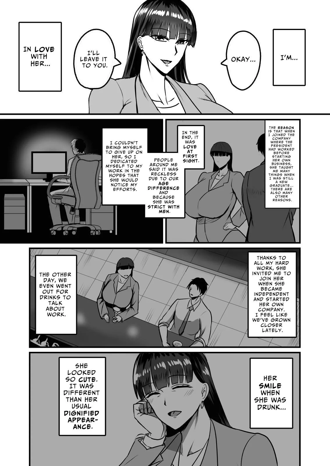 Jishou Otoko Irazu no Onna Joushi ga Ore o Okazu ni Shiteita Node | My Female Boss Who Claimed She Don't Need A Man Was Jilling Off To Me page 5 full