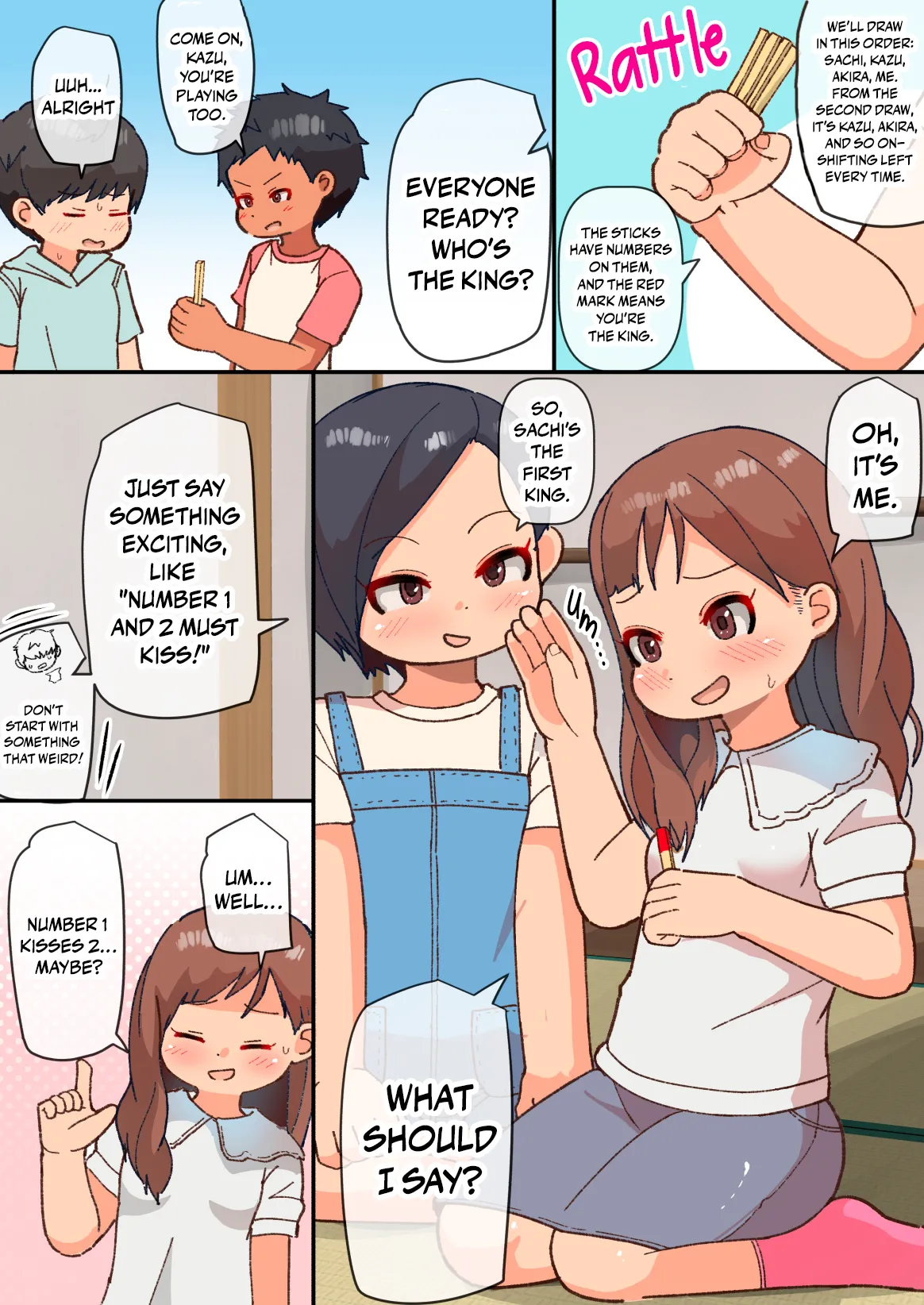 Ou-sama Daare da? | Who is the King? page 4 full