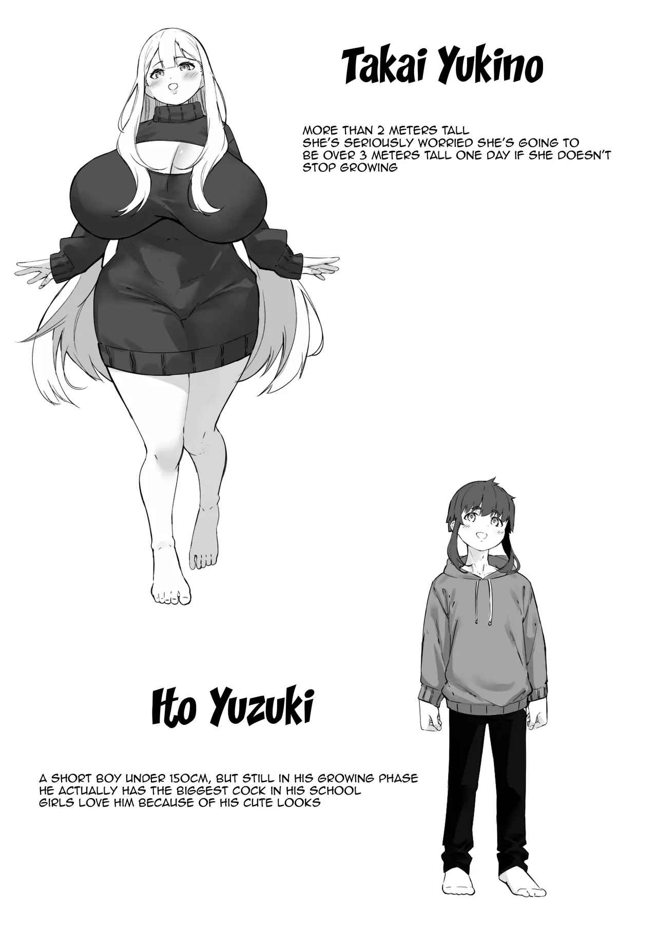 2m no Toshishita Kanojo / My 2-Meter-Tall Younger Girlfriend page 2 full