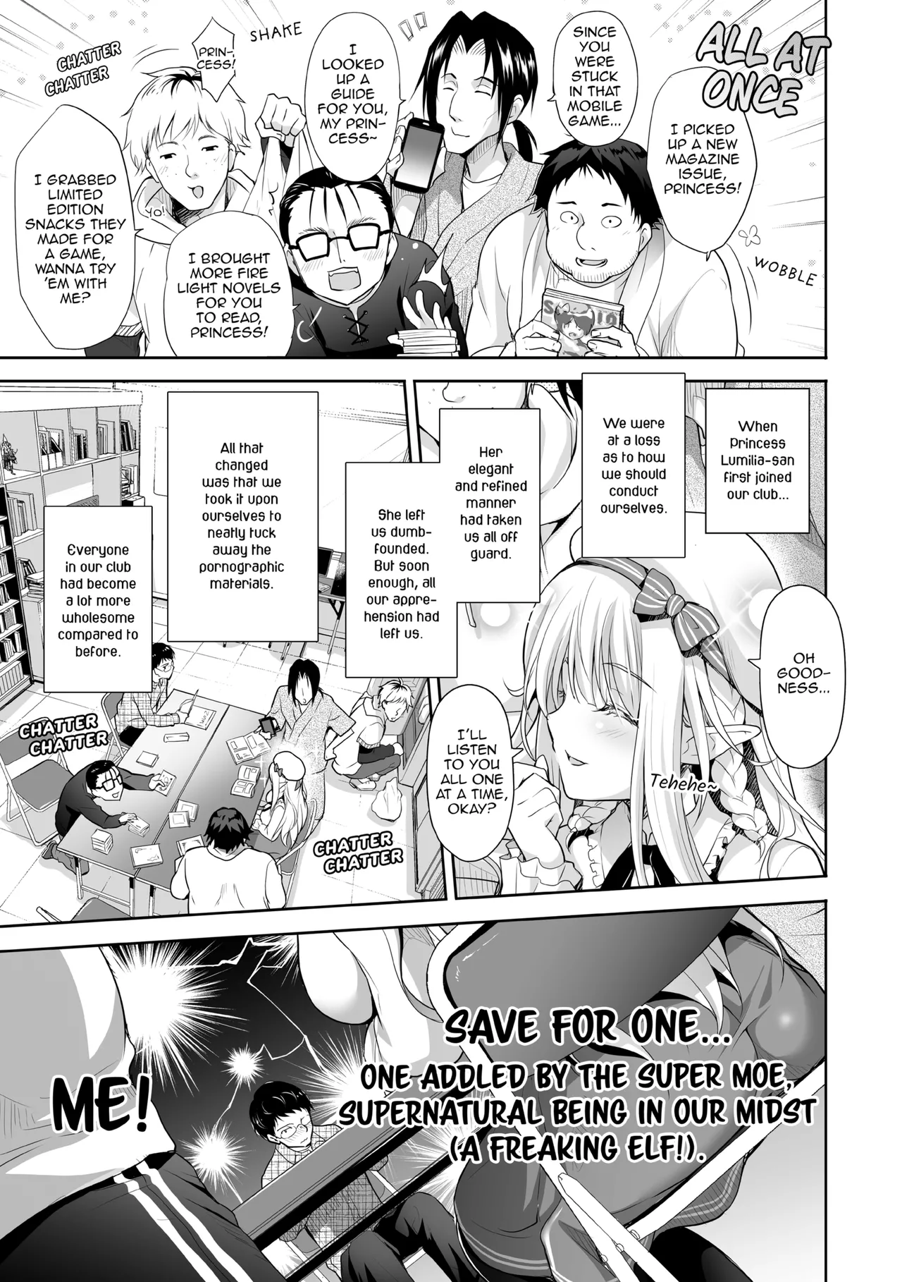 Elf Princess of the Otaku Club Compilation page 6 full
