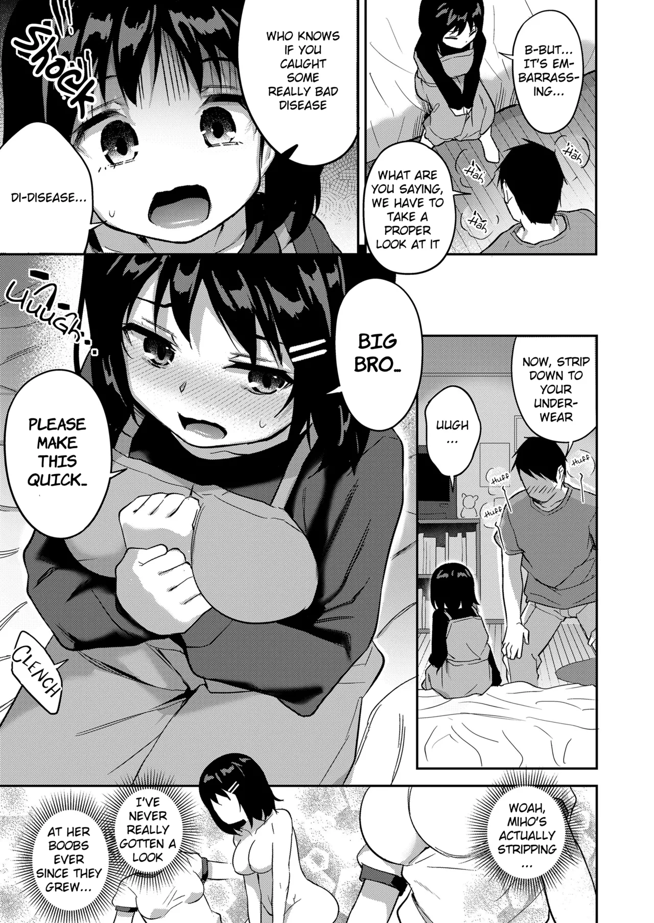 Miho-chan's Huge Worries page 3 full