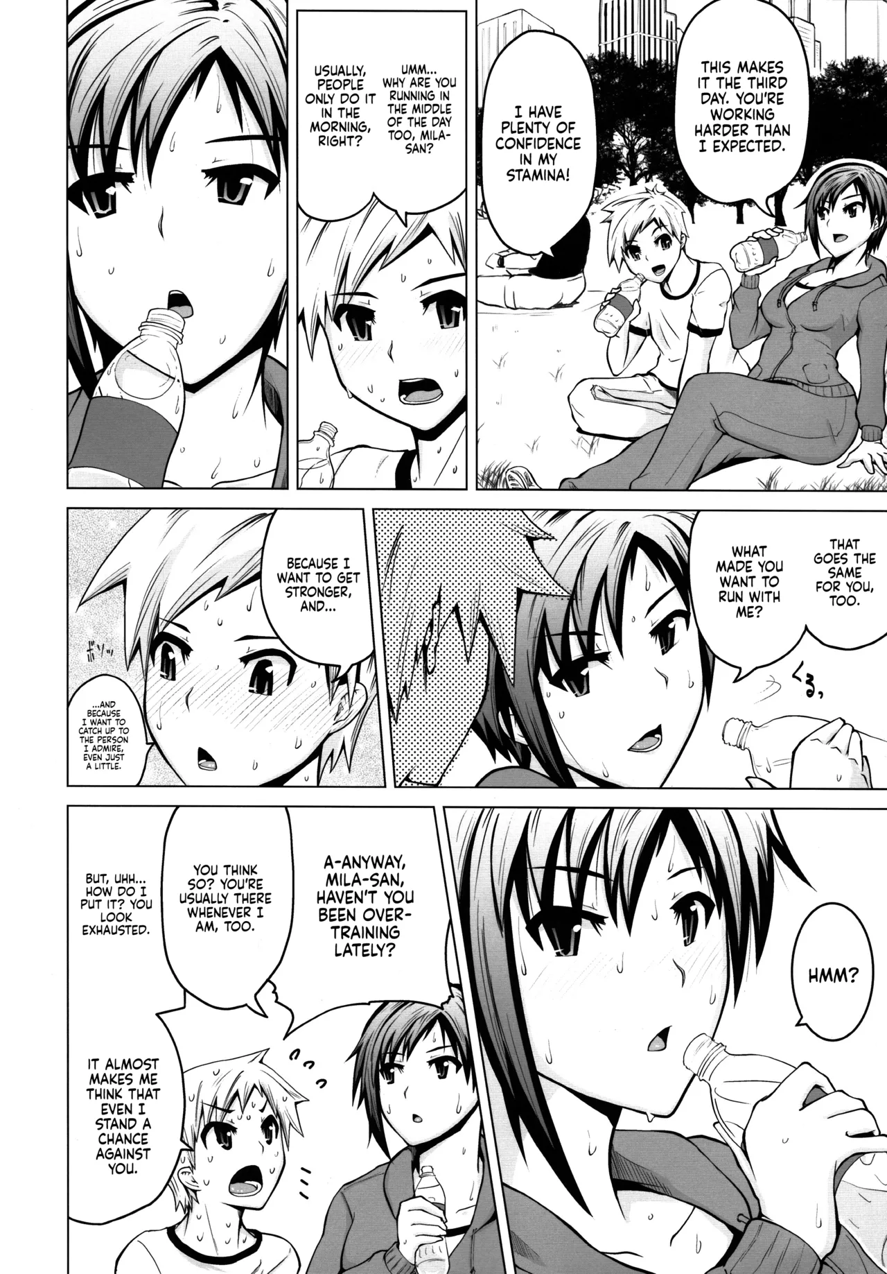 The Story of an MMA Fighter Who Looks Good in Sweat Having Lovey-Dovey Sex with a Shota Boy | Ase no Niau Sougoukakutouka ga Shotakko to Love Love H Suru Hanashi page 8 full