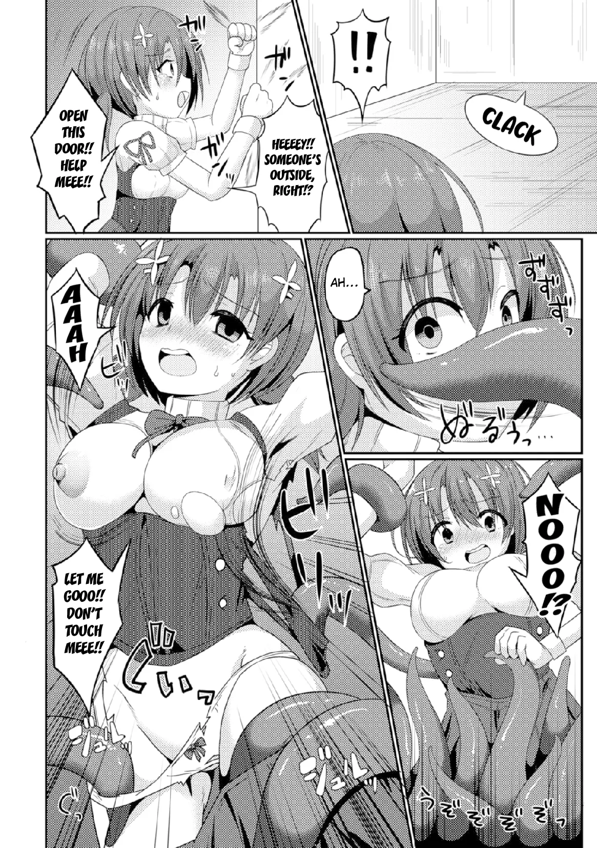 Tentacle Workers Wake Up Early in the Morning  2D Comic Magazine Kikenbi ni Chitsunai Shasei Sareru Onna-tachi Vol. 2 page 10 full