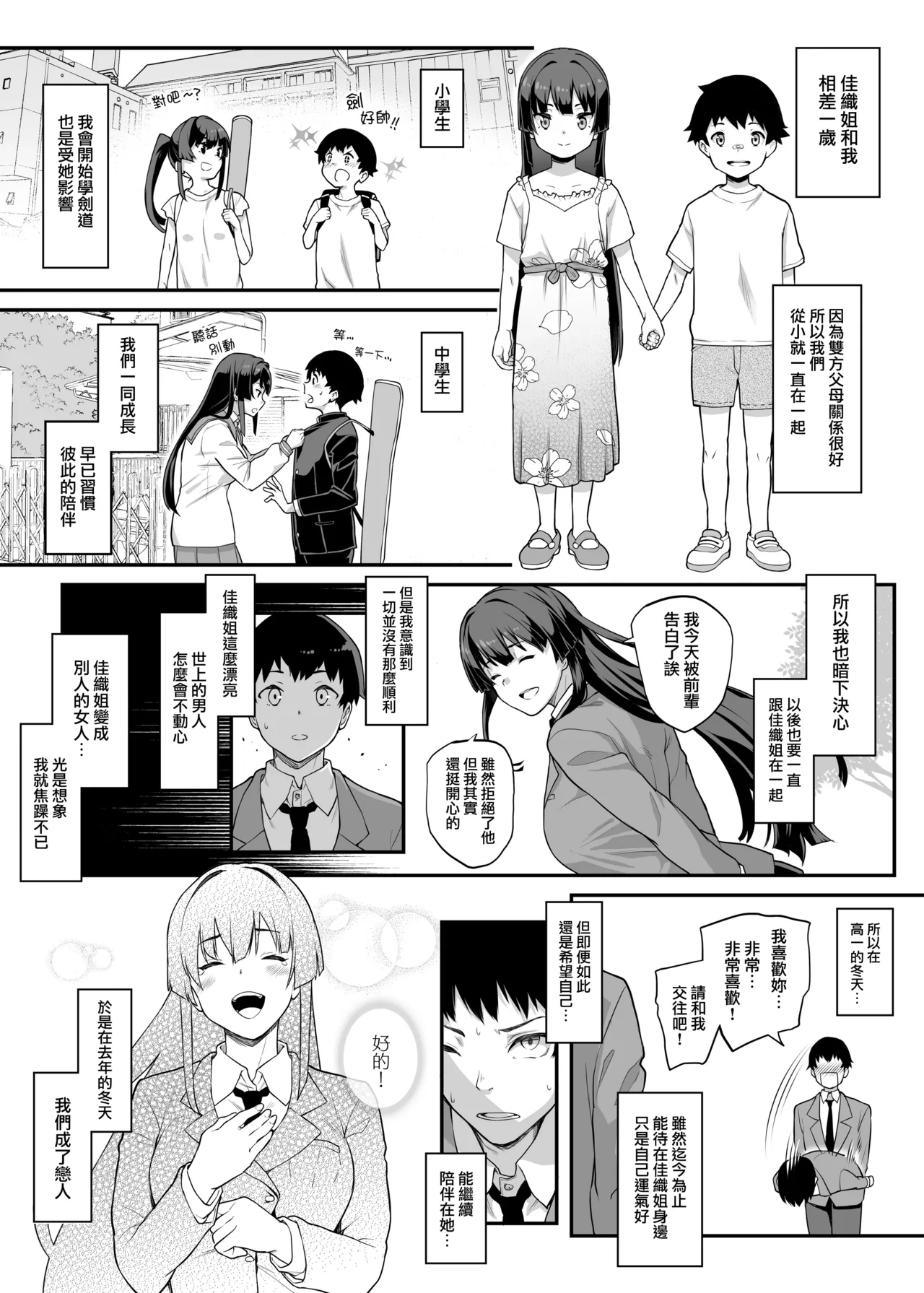 Kendoubu Shushou de Osananajimi no Bijin de Tsuyoi Boku no Kanojo ga, Charao ni Assari Otosareru Wake ga Nai page 7 full