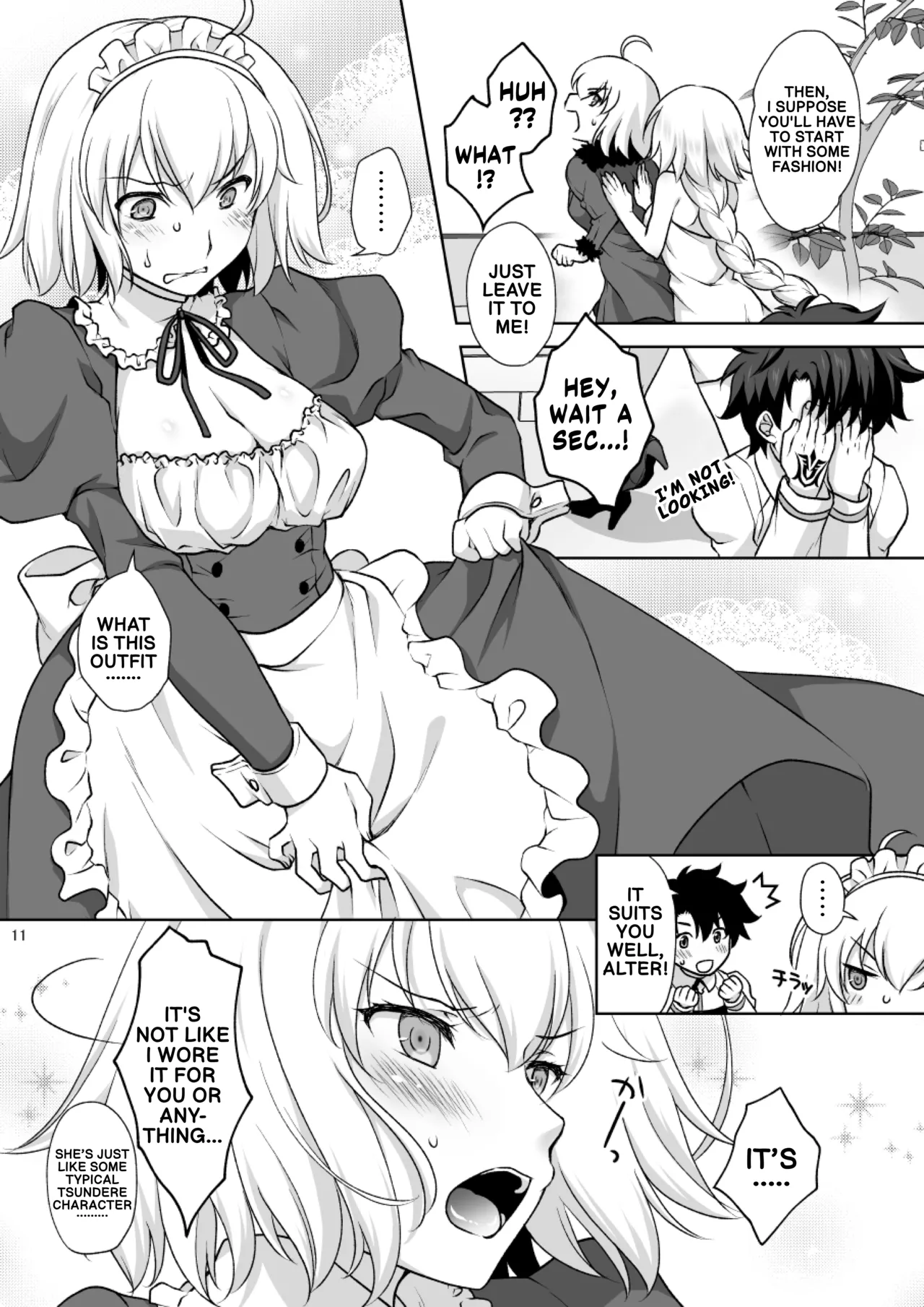 Chaldea Girls Collection double Jeanne serving as maids page 10 full