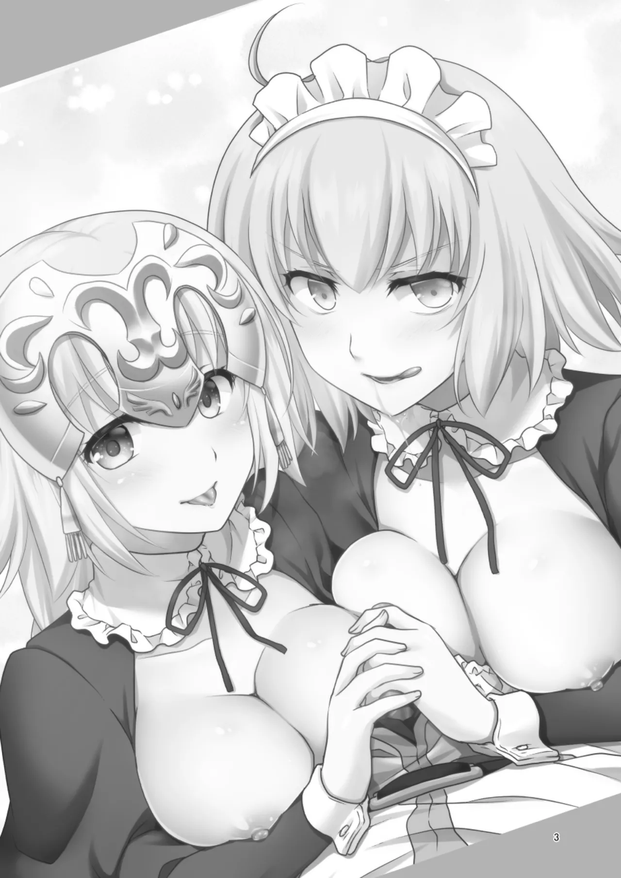 Chaldea Girls Collection double Jeanne serving as maids page 2 full