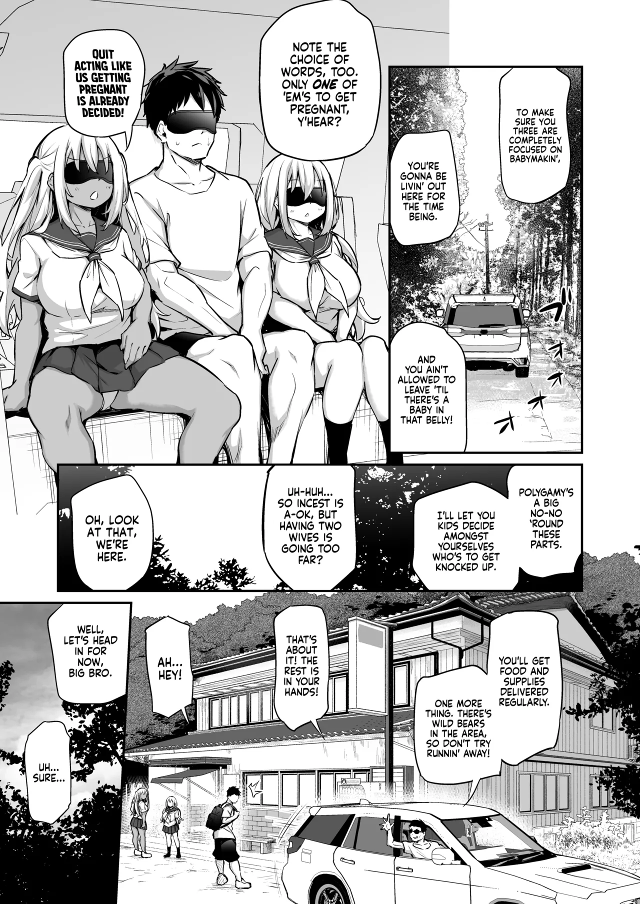 Imouto-tachi o Haramasenai to Derarenai Mura | You Must Breed Your Sisters to Leave This Village page 5 full