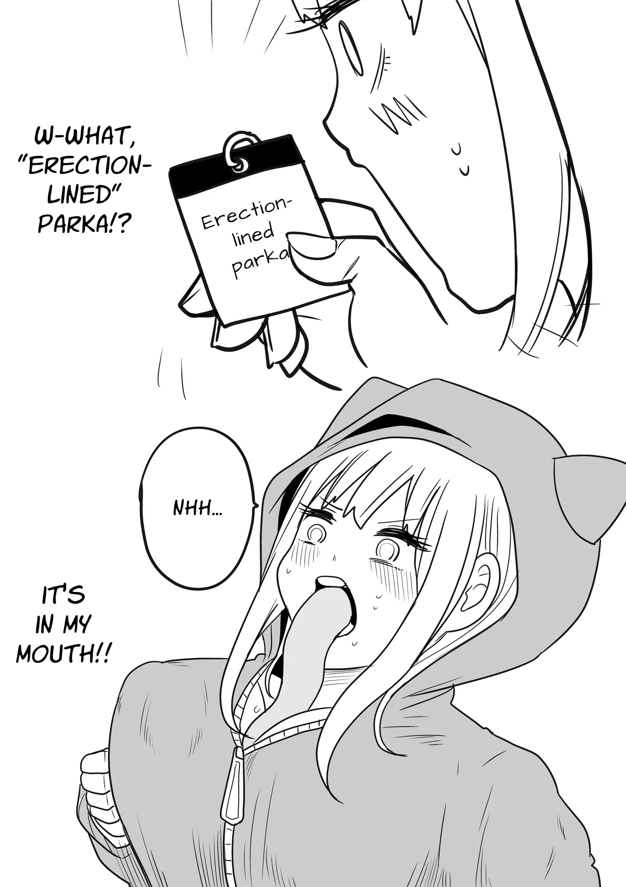 Nekomimi Paakaa Joshi, Ura Kimo ni Okasareru | Violated by the Fleece Lining of a Cat Ear Hoodie page 5 full