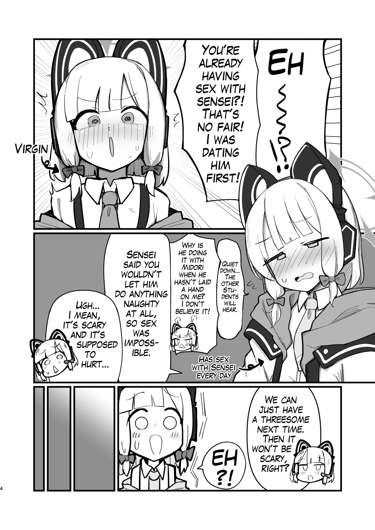 Saiba Shimai Matomete Haramaseru Hon | Impregnating the Saiba Sisters page 3 full