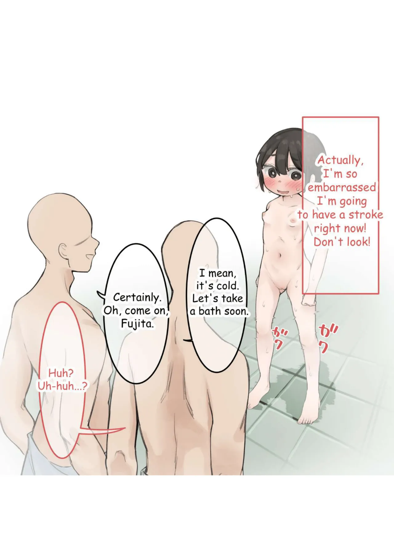 Otoko Yu de Classmate ni Souguu Shita Onnanoko I A girl ran into a classmate page 4 full