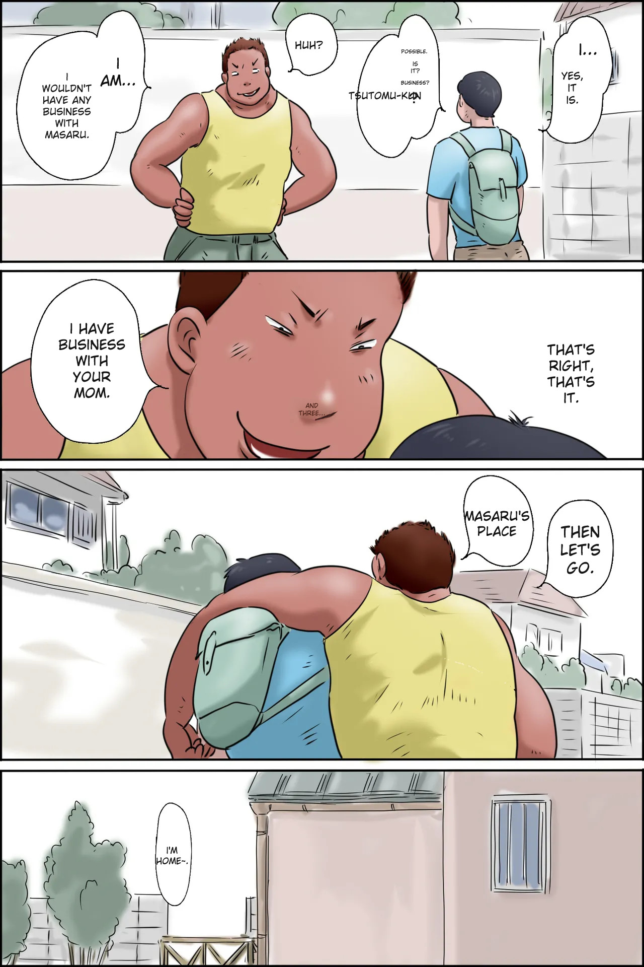 Tsutomu-kun Passes Through! page 4 full