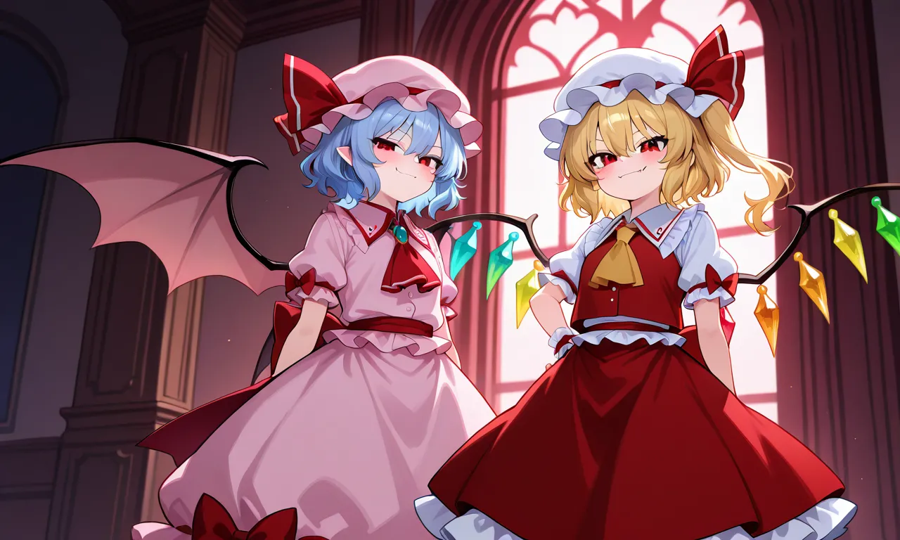 Touhou - Remilia & Flandre daidoujipv ai generated page 6 full