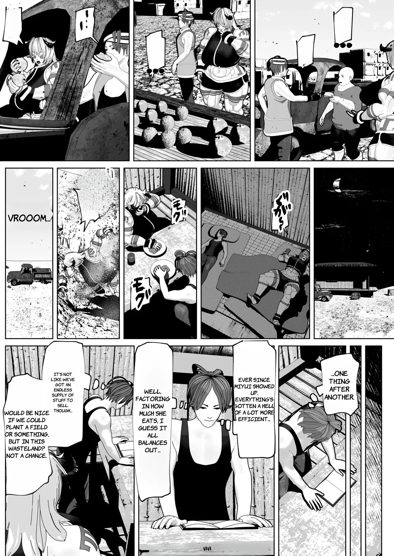 Futanari Ajin ni Natsukareta - ENGLISH AI TRANSLATED page 8 full