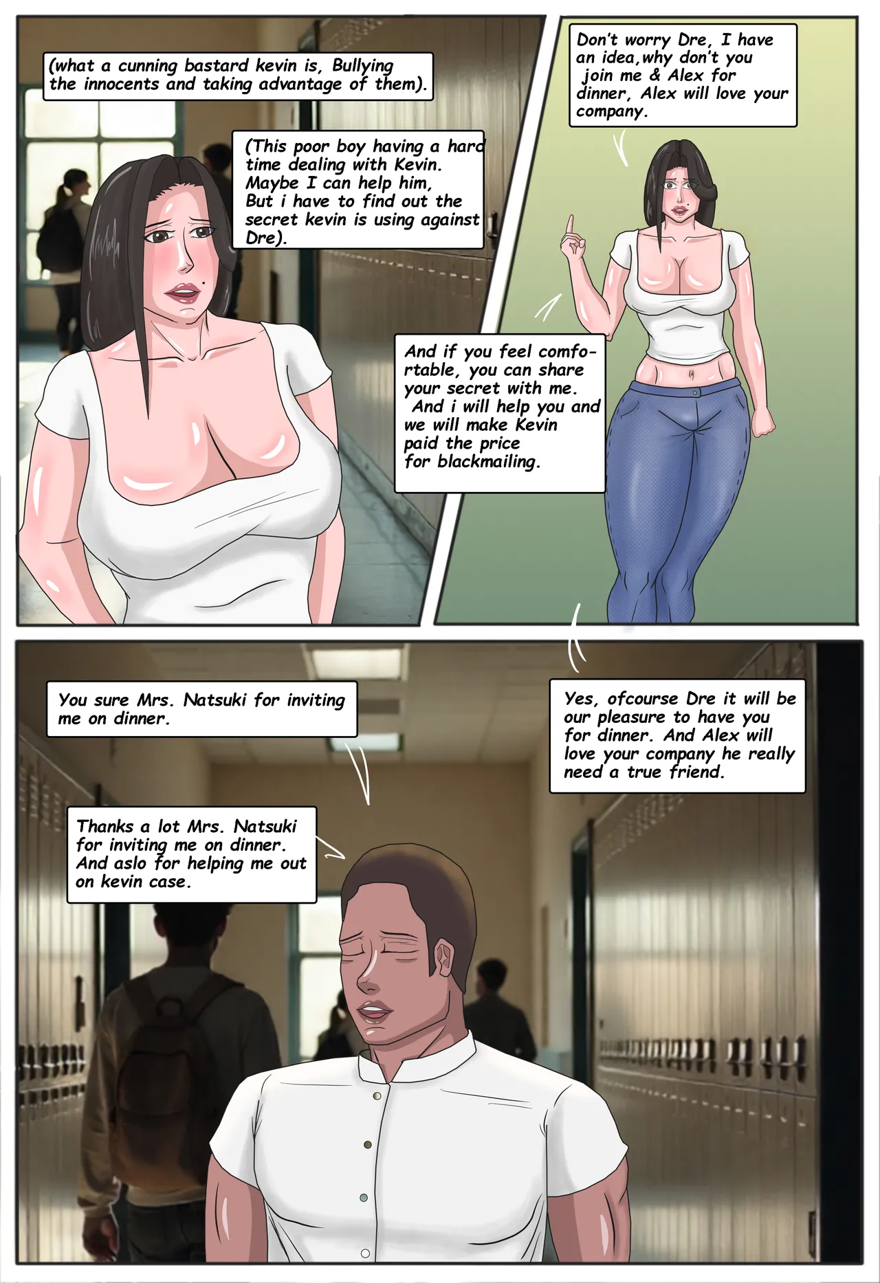Mom handles the Bully Part- 02 page 7 full