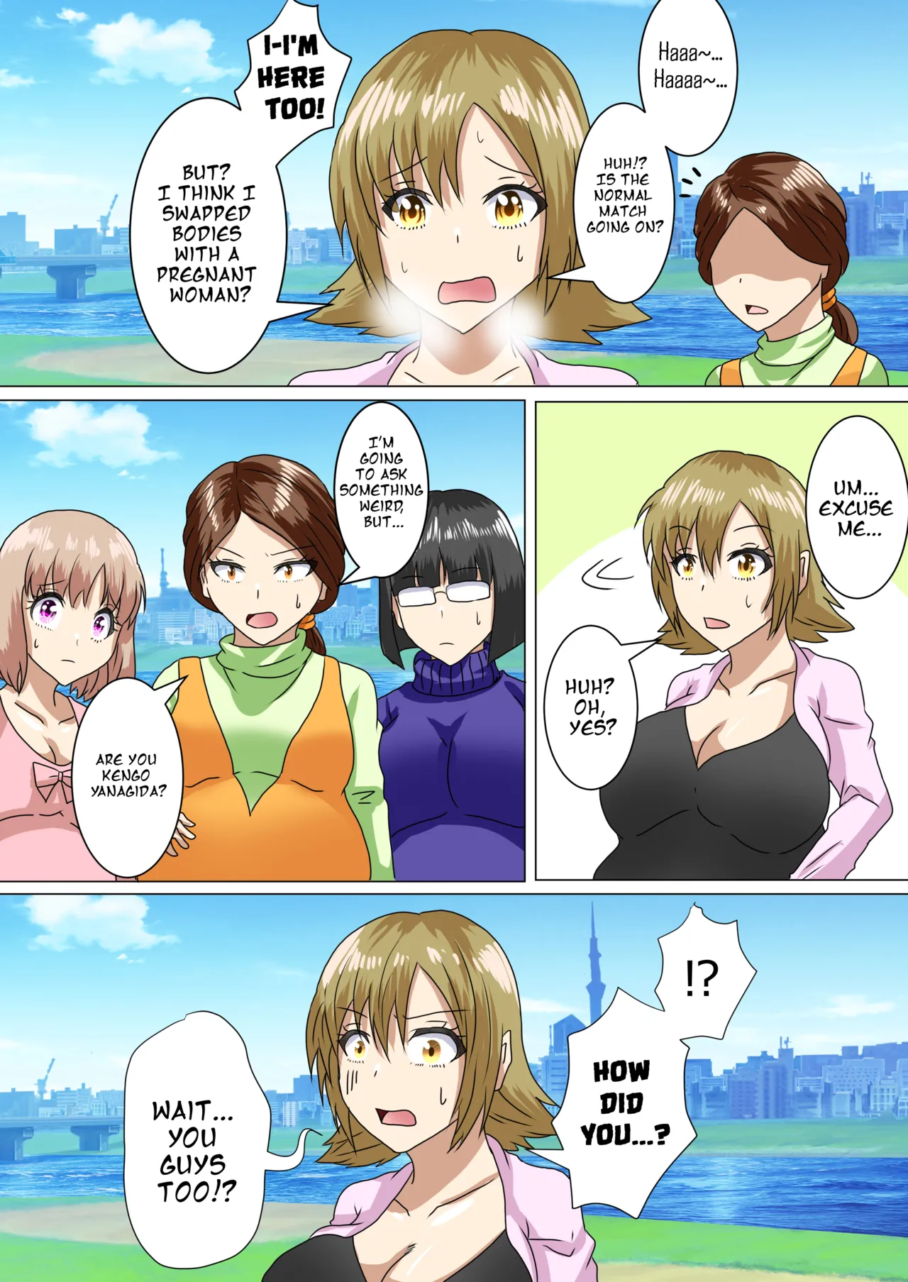 When I Woke Up in the Morning, I Had Become a Huge-Breasted Pregnant Woman... page 3 full