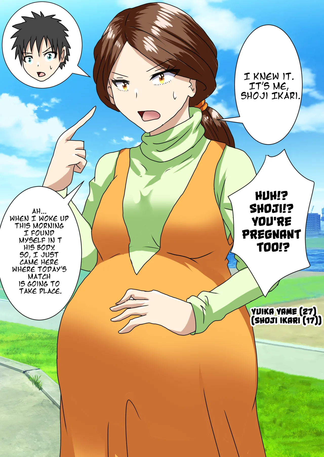 When I Woke Up in the Morning, I Had Become a Huge-Breasted Pregnant Woman... page 4 full