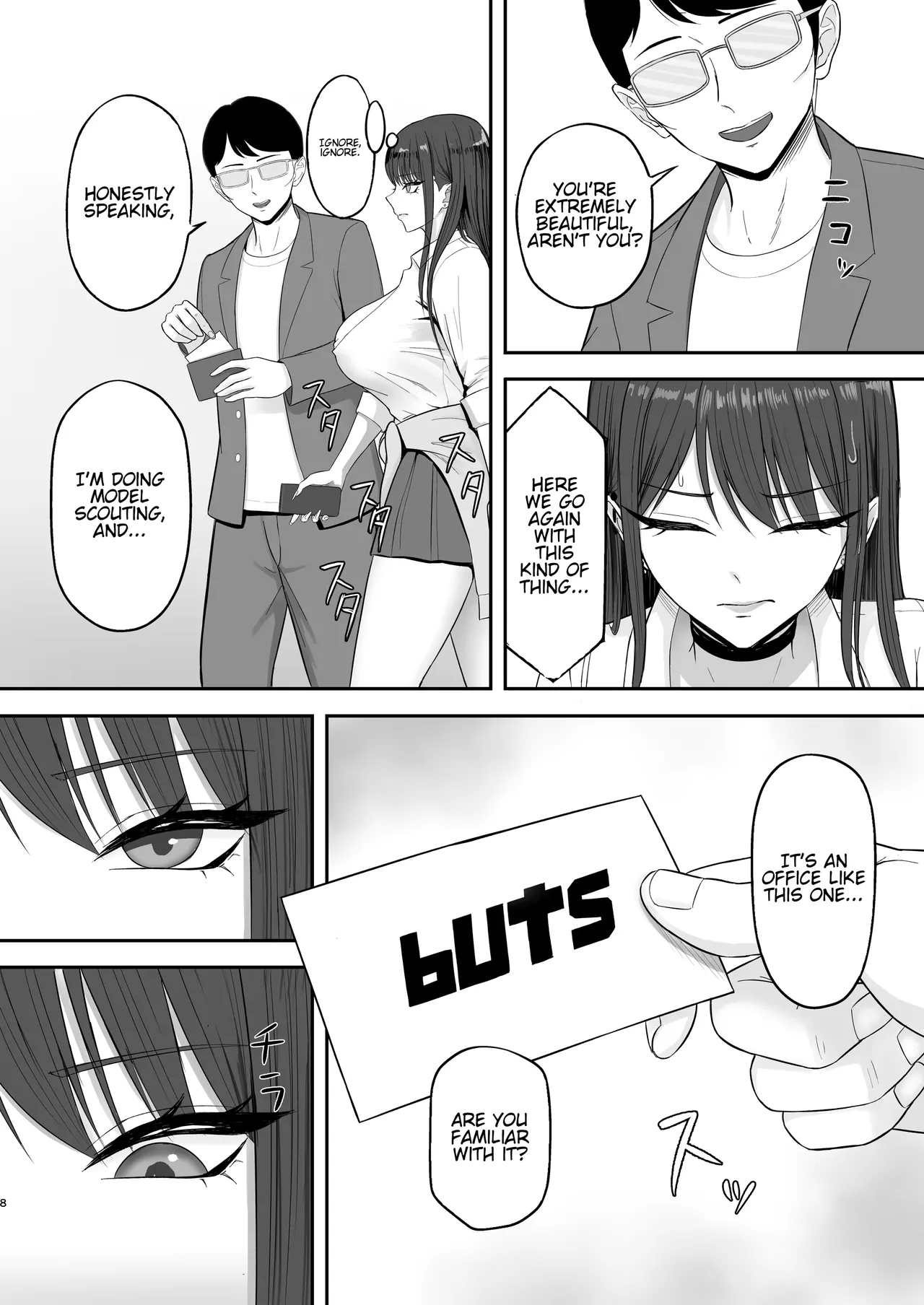 The result of joining the modeling agency I’ve always admired... | Akogare no moderu jimusho ni haitta kekka... page 7 full