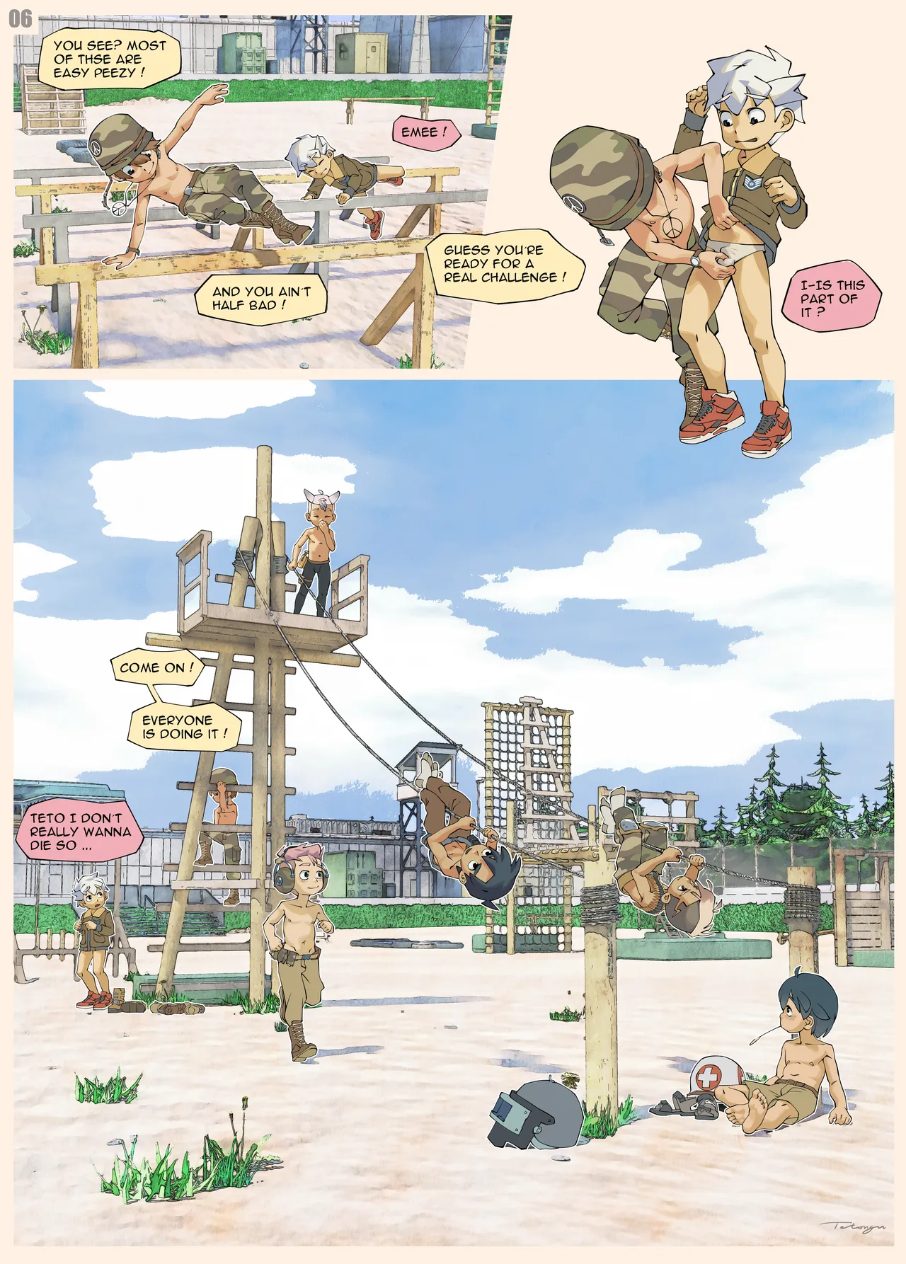 comic special training page 7 full