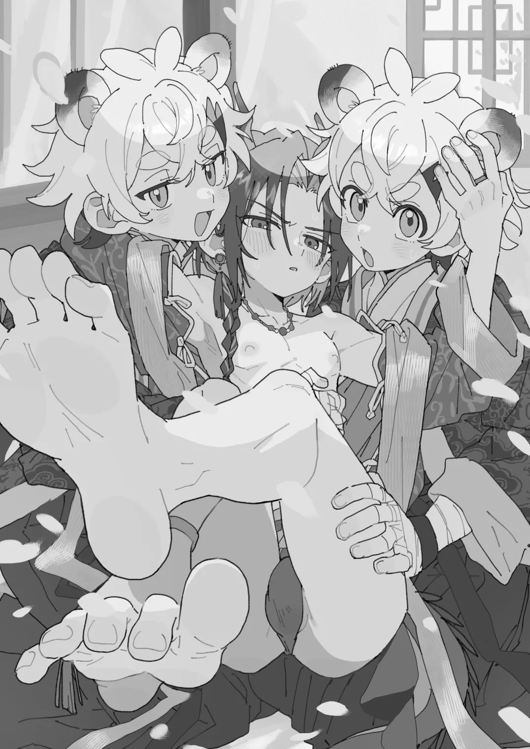 Byakko-kun to Seiryuu 3 ~Byakko bunshin hen~ page 2 full