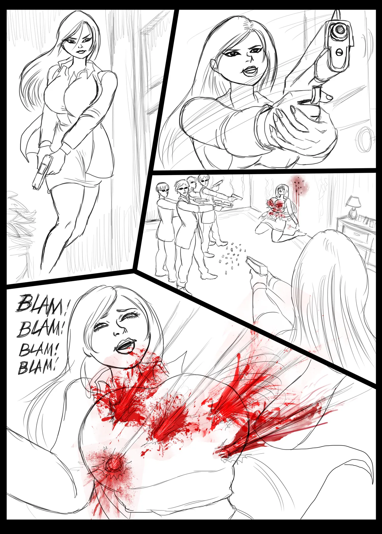 Asian SecretarIes ambushed by Yakuza page 8 full