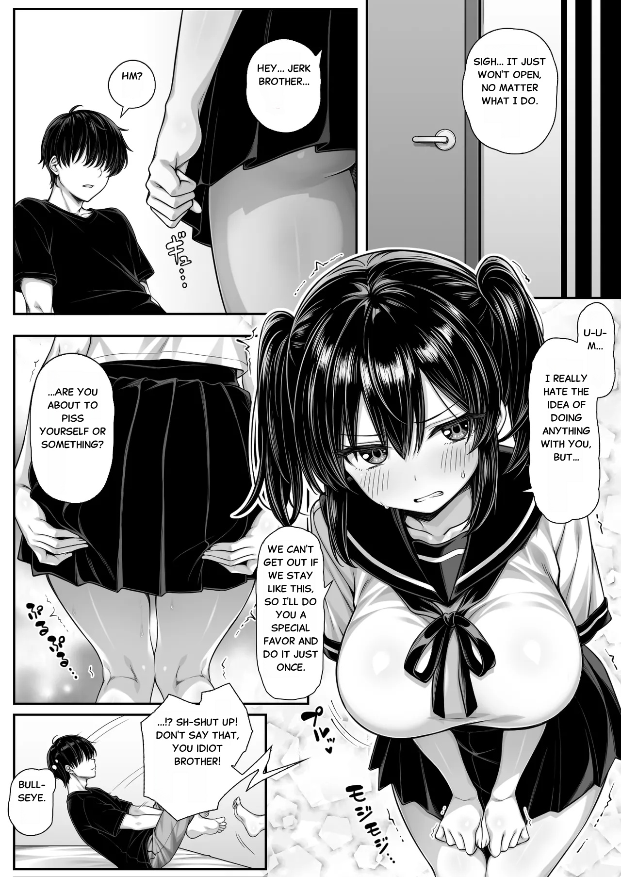 Asa Okitara Ore no Heya ga Sex shinai to Derarenai Heya ni Natteita page 4 full