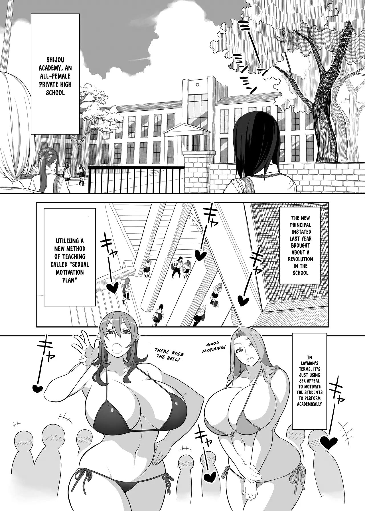 Teacher Takamine's Sexual Guidance. page 2 full