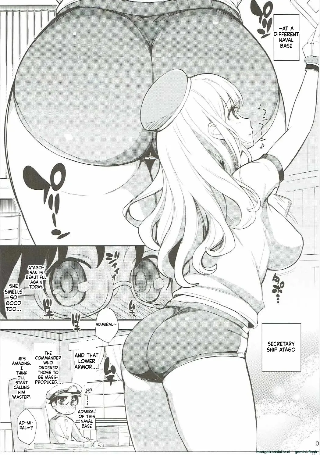 Atago-san to Chinjufu Bloomer Jihen page 4 full