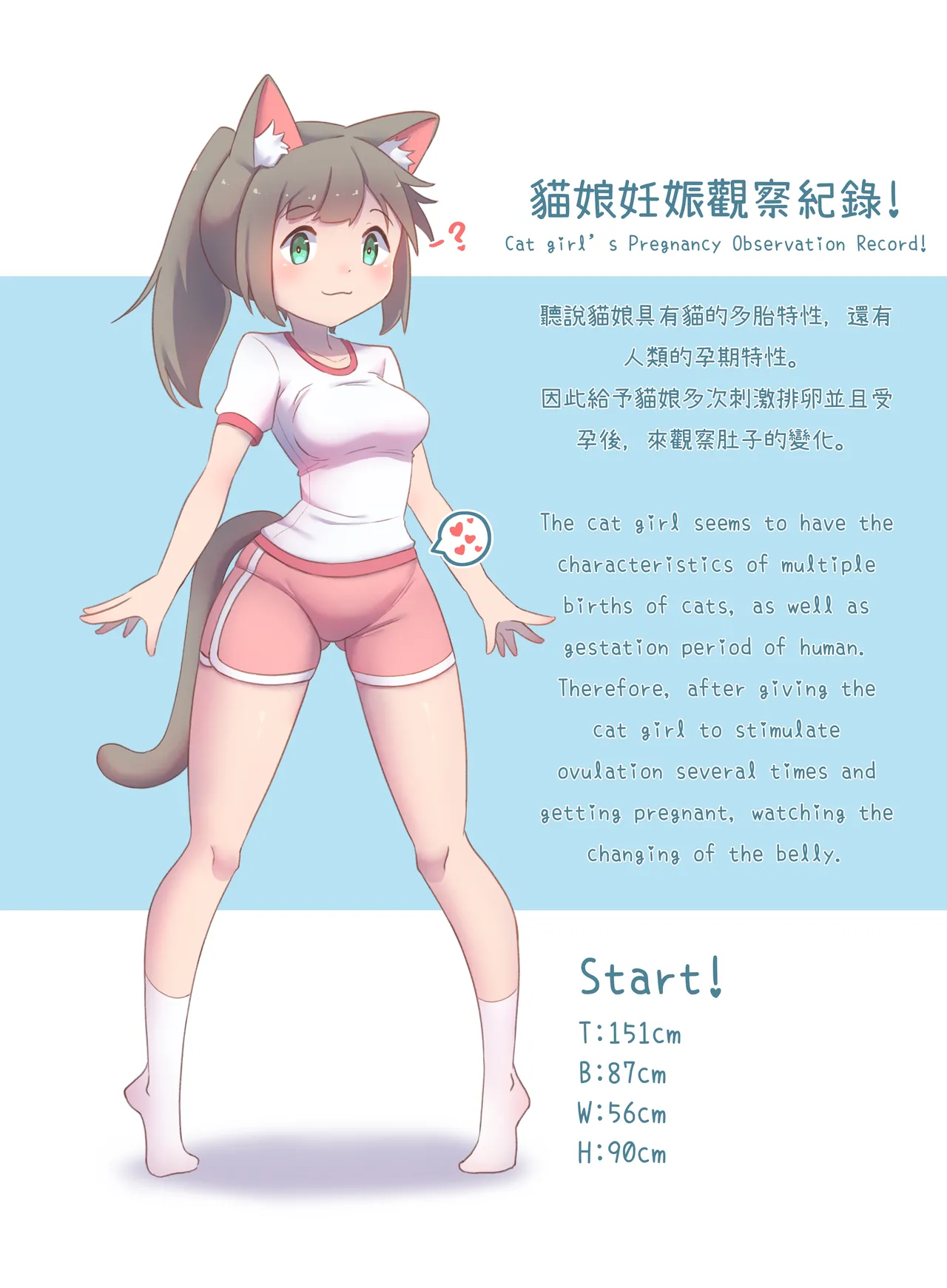 CatChan's Pregnancy Observation Record! page 1 full