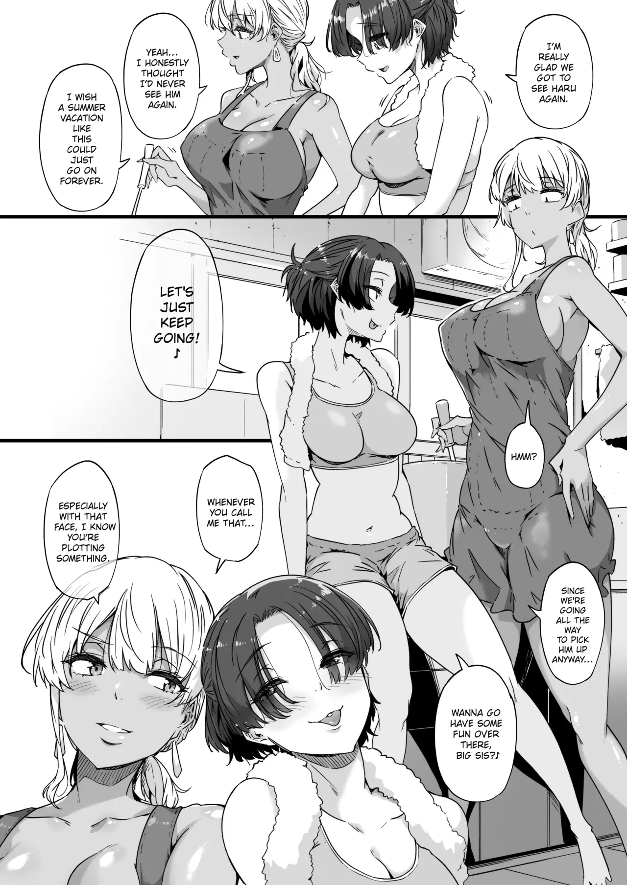 My Twin Childhood Friends are Extremely Naughty 2 page 8 full