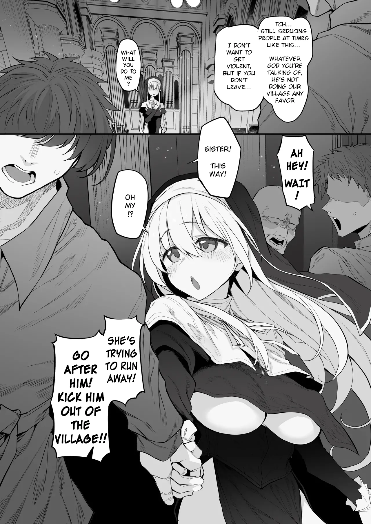 Lust Travelers -Inran Sister Hen- / -Ep. Lewd Sister- page 9 full