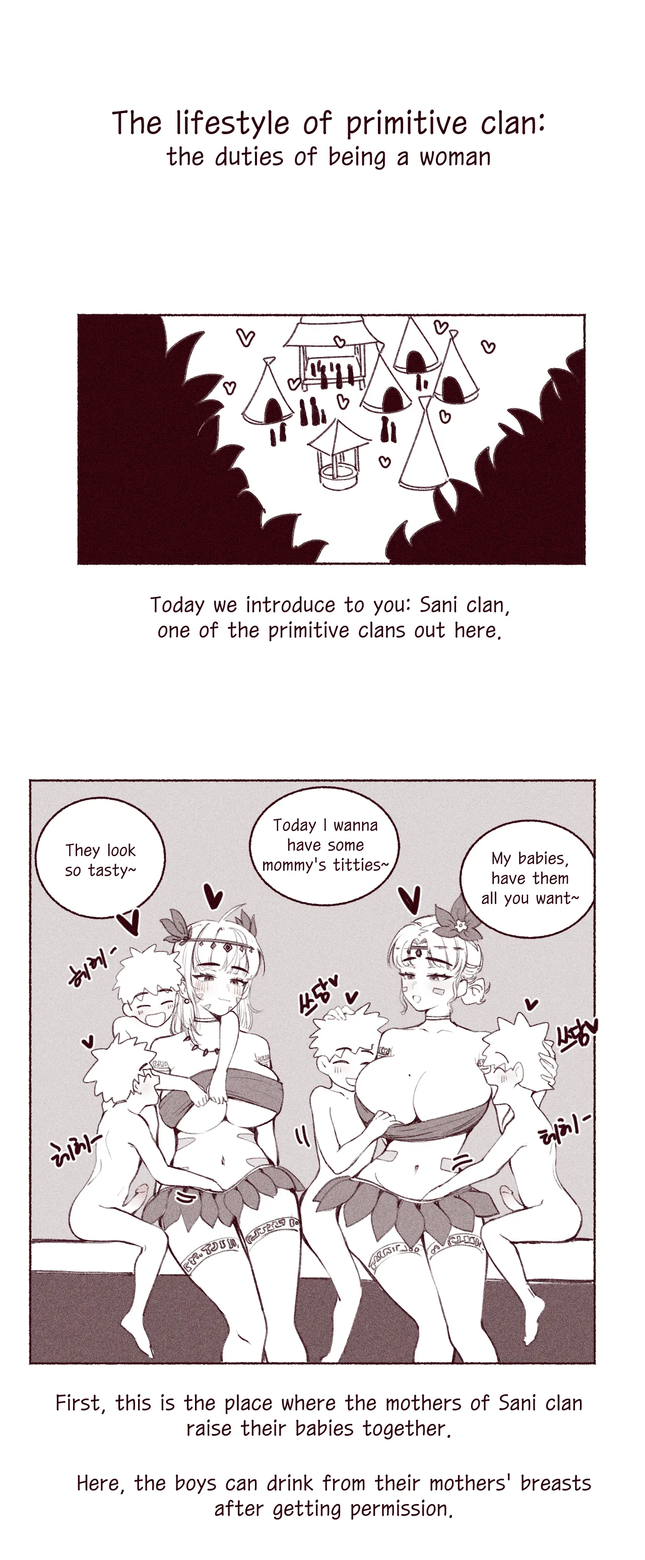 The lifestyle of primitive clan the duties of being a woman page 1 full