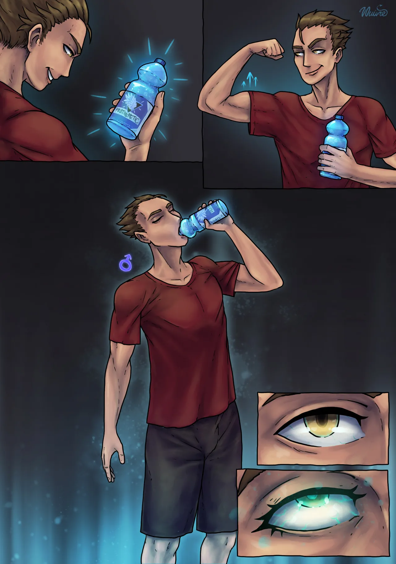 TF comic commission page 1 full