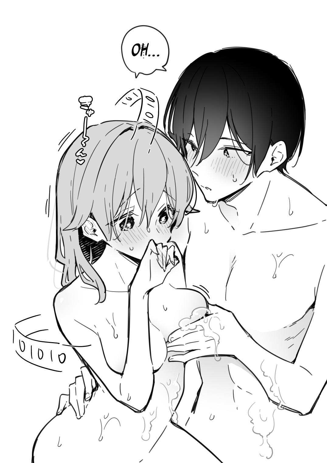 Ryou kun to Senpai - Issho ni Ofuro ni Hairitai Senpai | Ryo-kun and his Senpai - Senpai Wants to Take a Bath Together page 6 full