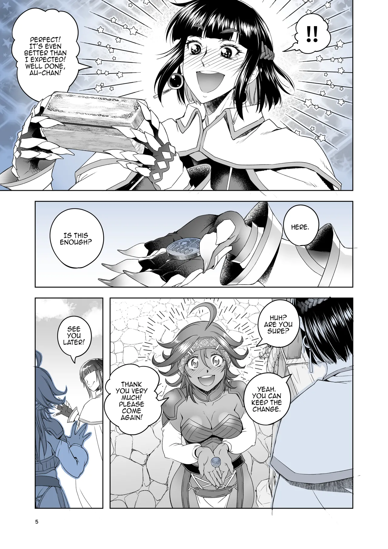 Onna Kishi Rael to Kinka no Daishou page 4 full