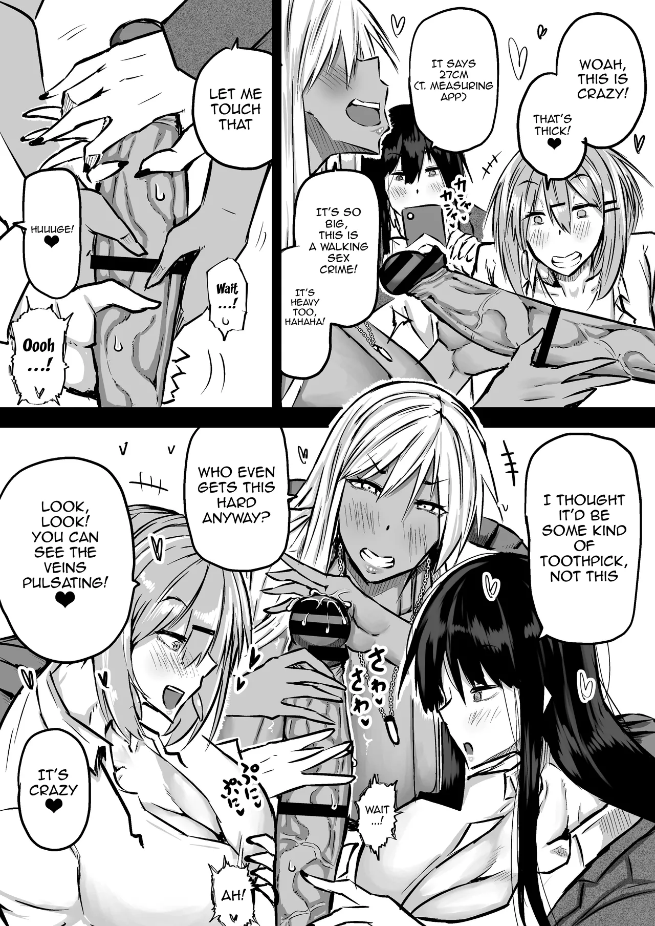 Zenbu Shiboritotte Kureru Deka Chichi Gal | The Huge Tittied Gals That Suck Everything Out Of Me page 9 full