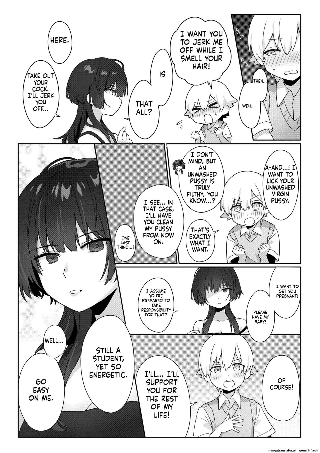 Toshima shojo kyoushi to hentai shota ~kyoushi wa shota ni shitagai o furo ga kinshi sa rete imasu~ page 8 full