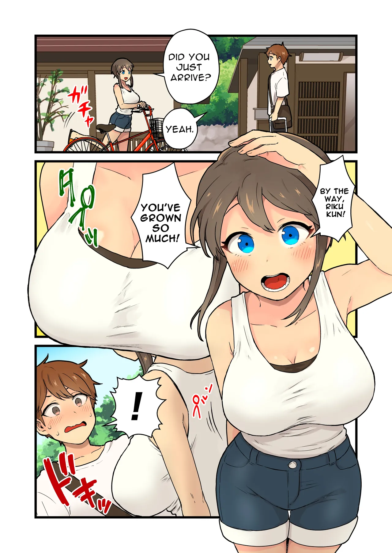 Hisashiburi ni Atta Inaka no Onna Tomodachi Issen Koechau | Crossed The Line with my Rural Town Female Friend page 4 full