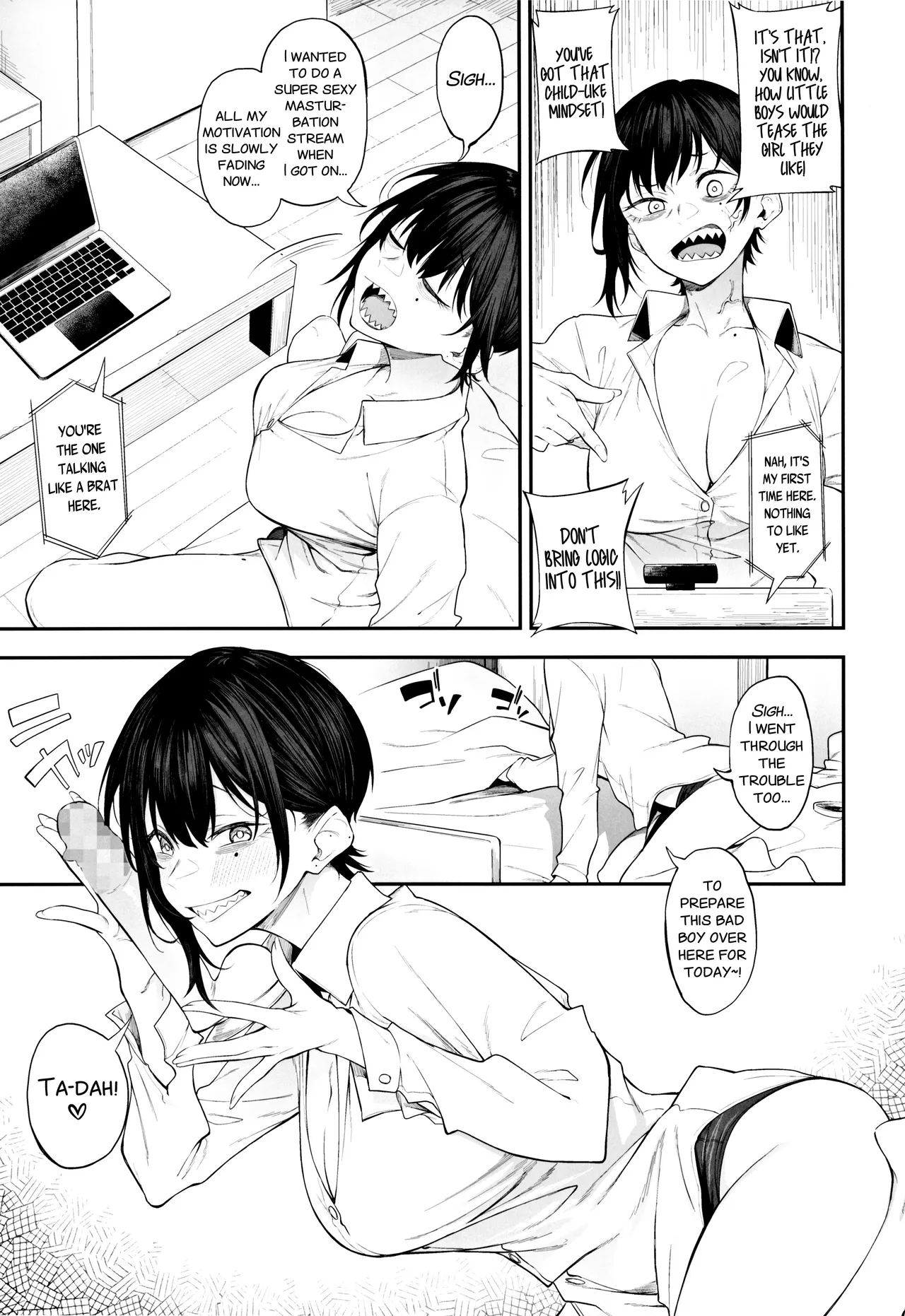Ero to Tsukkomi ~Ero Haishin Hen~ page 8 full