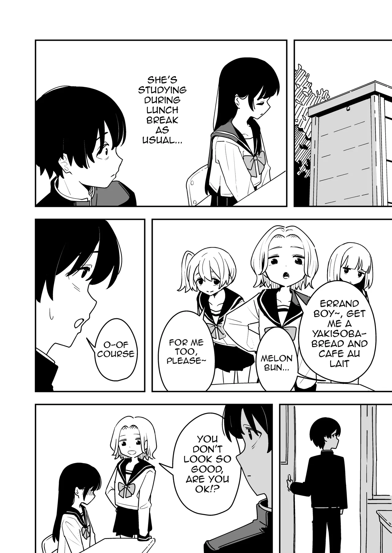 Zatsuyou-gakari no Yakutoku - Perks of Being an Errand Boy page 8 full