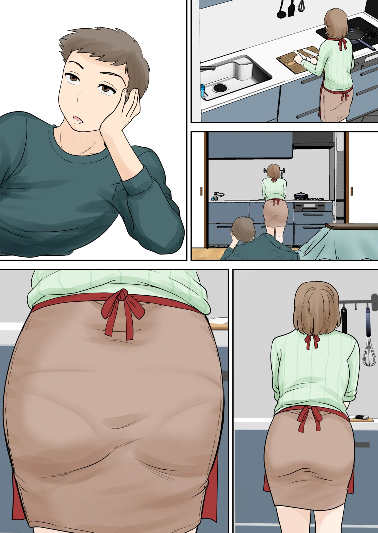 Mother and Child Living Together Chapter 3 : Resistance page 6 full