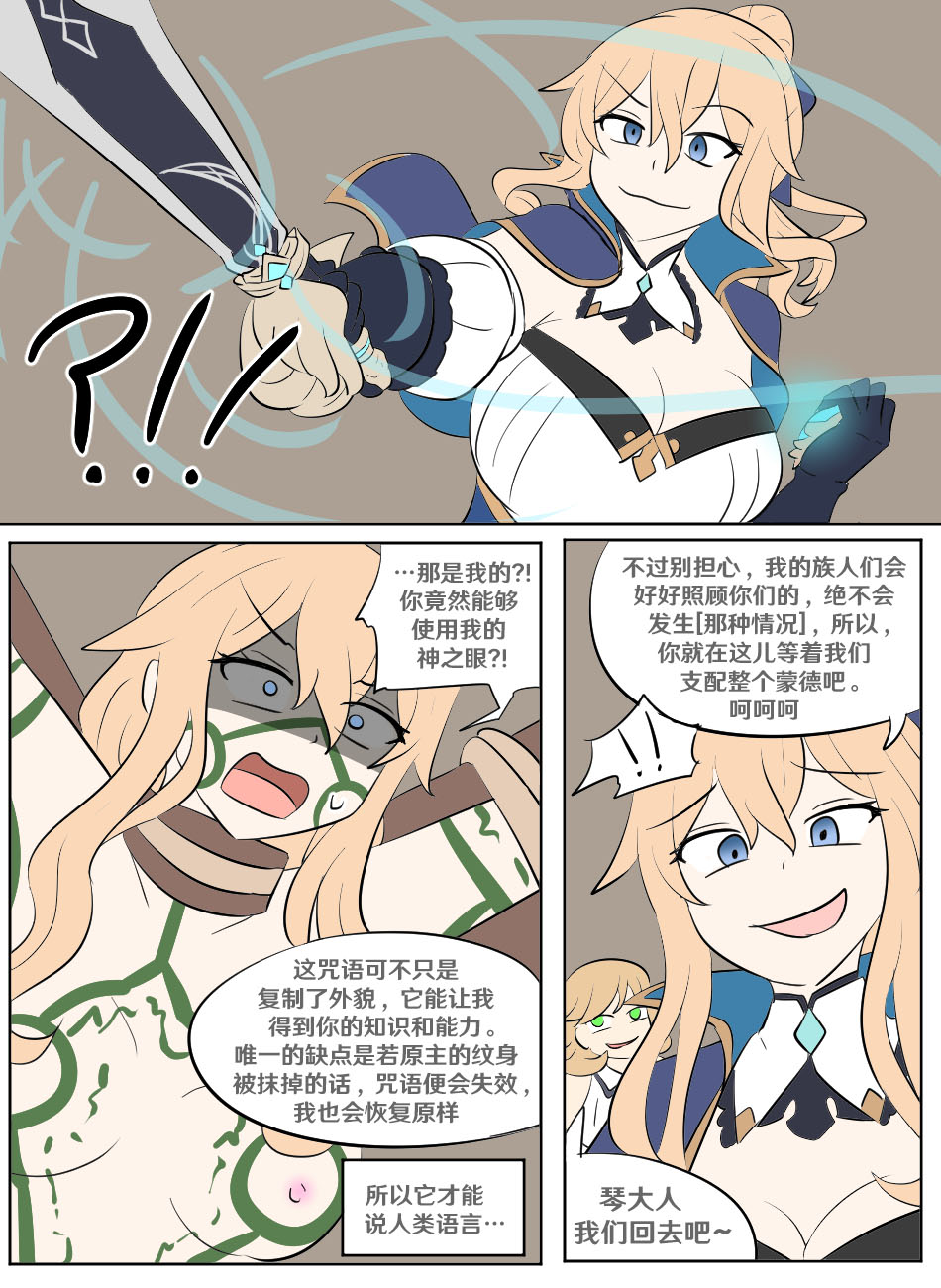 Genshin TSF: Imposter page 7 full