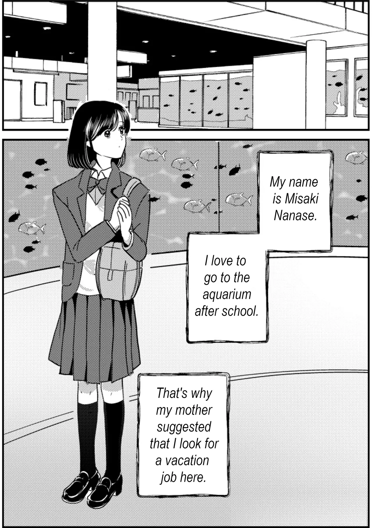 Exhibit in an aquarium page 3 full