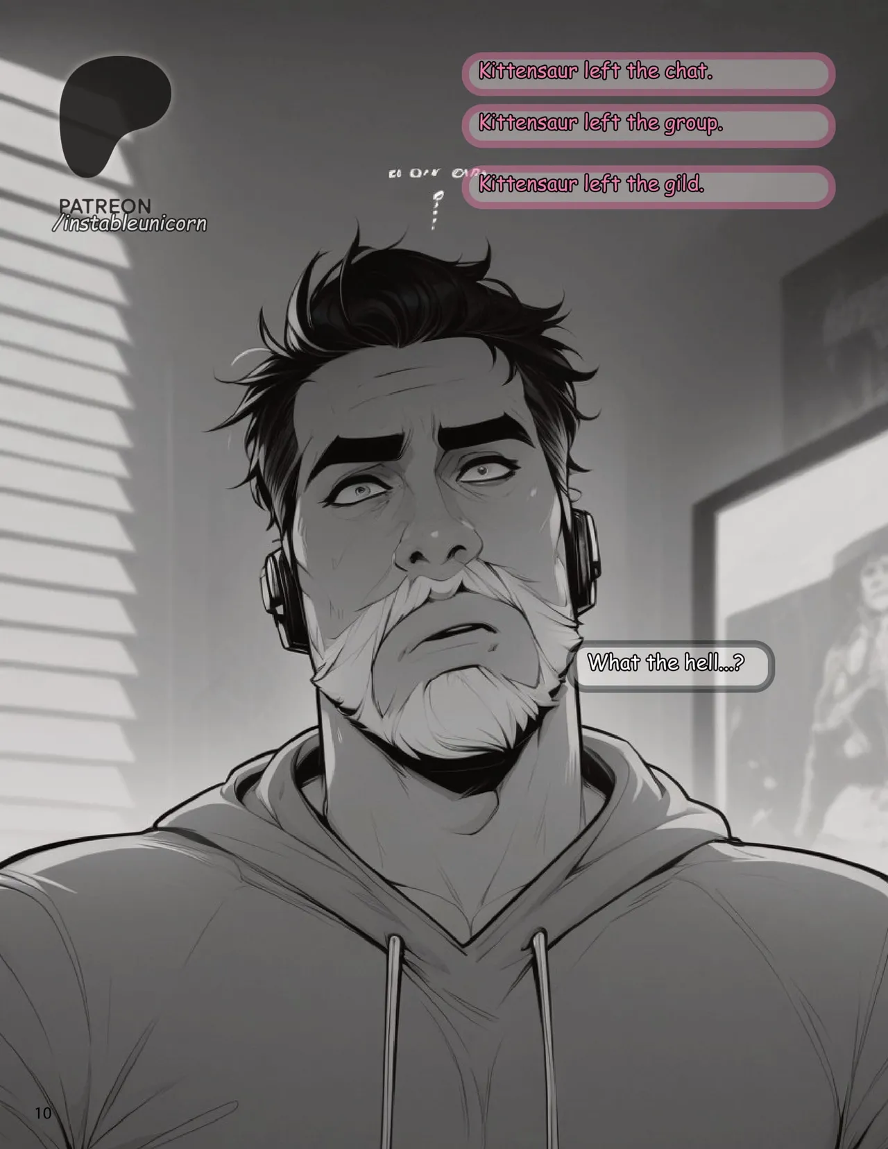 Kittensaur Origins - InstableUnicorn - AI generated page 10 full